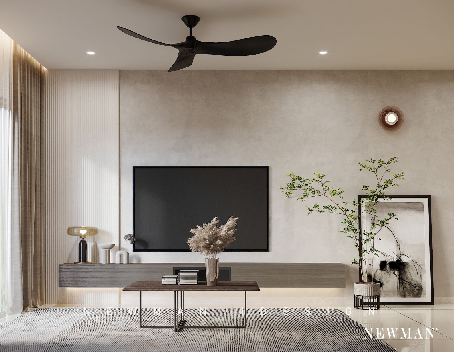 Newman × RGP interior — Twilight Timber Residence