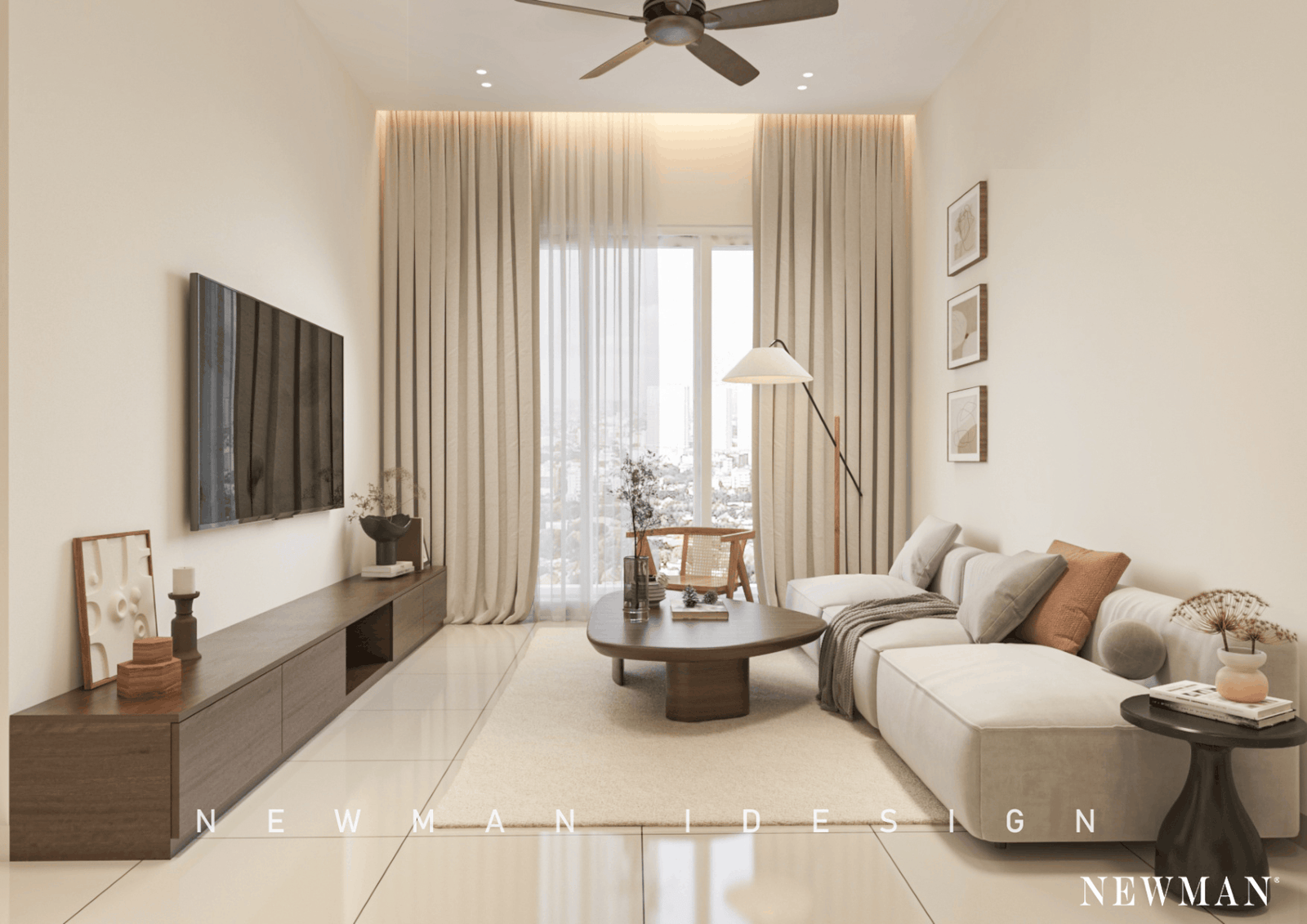 Newman × RGP interior — Warmth in Simplicity
